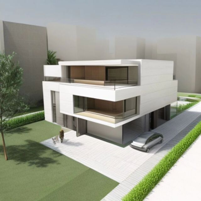 Project TZL Sleek lines and modern design come together in this architectural masterpiece. The perfect balance between indoor and outdoor living for a serene lifestyle. 🌿 #Architecture #ModernLiving #