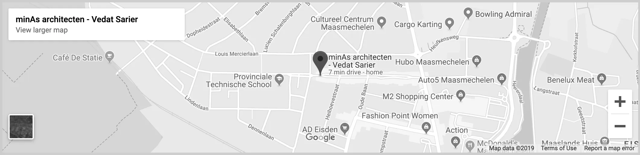 Google Maps minAs